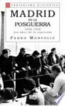 libro Madrid En La Posguerra, 1939 1946